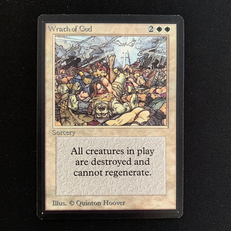 Magic the Gathering Wrath of God - Beta 