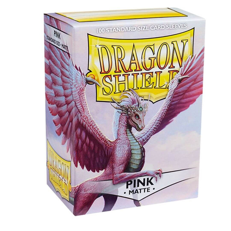 100 Dragon Shield Sleeves - Matte Pink
